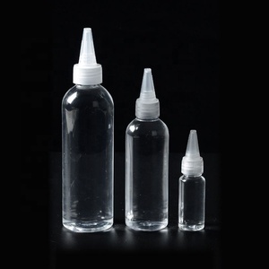 Flacon compte-gouttes rond de 30 ml et 60 ml pour huile capillaire douce pour animaux de compagnie, avec applicateur à presser et couvercle distributeur à ouverture rotative - Product Image 2