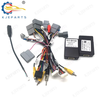 Kabel Radio Konektor 22Pin 24Pin 28Pin untuk Pemutar Android Mobil, Kabel Harness Pemutar DVD dengan Canbus untuk Honda Accord