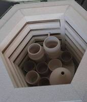 Horno Eléctrico Cerámico Hexagonal, Tamaño Compacto para el Hogar, Distribución Uniforme del Calor para Manualidades de Cerámica