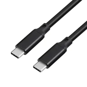 OEM USB סוג C כבל 5A 100W מהיר טעינה עבור טלפון נייד USB חוט מטען נתונים כבל טעינה מהירה סוג C כדי סוג C USB כבל