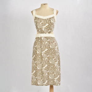Vestido de verano ajustado de cuello cuadrado, transpirable y lavable, de buena calidad. Fabricante directo. Vestido ajustado sin mangas para uso diario. - Product Image 1