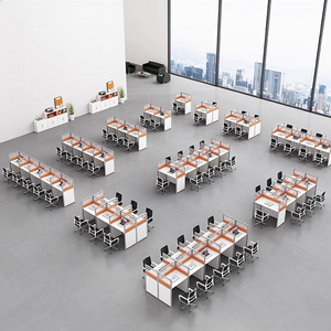 Estación de trabajo de oficina barata, escritorio de oficina, estación de trabajo moderna, muebles de fábrica, mesa De Oficina - Product Image 3