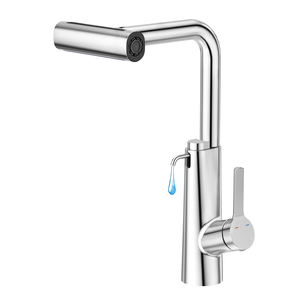 4 Water Function Modes Single Handle Single Hole Pull Out 2 in 1 Kitchen Faucet Mixer Tap with Combined Soap Dispenser - Product Image 5