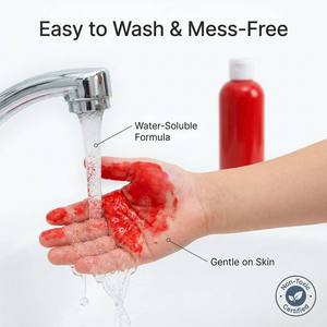 Eco-friendly 250ml Kids Poster <strong>Paint</strong> Washable Tempera <strong>Paint</strong> <strong>in</strong> <strong>Bottles</strong> for Art Classroom Supplies - Product Image 3