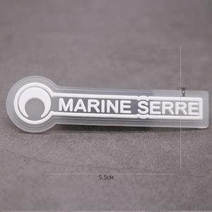 Étiquette en caoutchouc personnalisée, PVC souple transparent, badge en caoutchouc 3D, transfert thermique, patch en PVC personnalisé pour chapeau et vêtement - Product Image 2