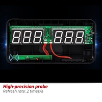 Termohigrómetro Digital de Pared TASI TA623A, Pantalla LED Grande de Temperatura y Humedad, Plástico, Alimentación USB, OEM/ODM, 1 Año de Garantía