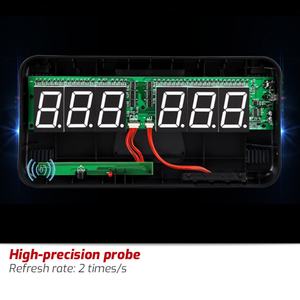 Termohigrómetro Digital de Pared TASI TA623A, Pantalla LED Grande de Temperatura y Humedad, 220v, 1 Año de Garantía - Product Image 4