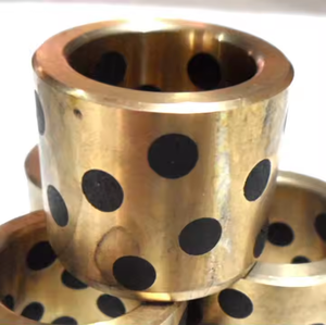 JDB Top Supplier SOB25-35-30 Self-Lubricating Sliding Bearings Graphite Bronze Sleeve with Copper <strong>Guide</strong> Rails - Product Image 5