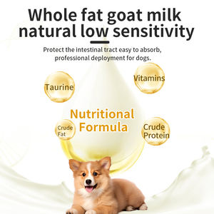 Köpek ıslatma ve kıdemli kurtarma için yüksek proteinli anında keçi sütü tozu kolay karıştırın Pet sağlık takviyesi - Product Image 3