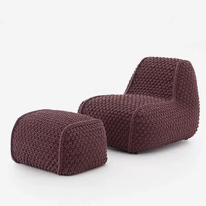 New Arrival Outdoor Rope Lazy with Footrest for Hotel - Product Image 6