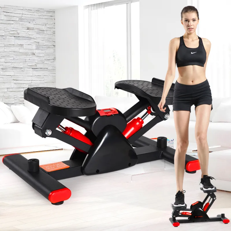 Tập thể dục Aerobic treadmills với sức đề kháng ban nhạc và màn hình LCD Giảm Cân mini cầu thang bước cho tập thể dục tập thể dục