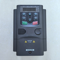 Mini variateur de fréquence compact VFD 0,2-2,2 kW monophasé 220 V et triphasé 380 V avec contrôle SVPWM pour convoyeurs, machines textiles et équipements OEM