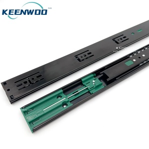 45mm mềm đóng trượt đường sắt đôi mùa xuân đệm cho nhà bếp y tế giỏ hàng công cụ Hộp tủ trượt ngăn kéo nhà ăn ngoài trời - Product Image 3