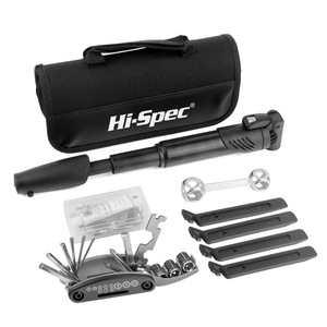 Bicycle Repair Tool Kit Aluminum Alloy 600D Oxford Fabric Portable Storage Mountain Bike Maintenance Set - Product Image 1