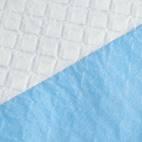 Alèses absorbantes jetables lavables en tissu non tissé, draps chirurgicaux 5 plis, sous-alèses en pâte fluff, similaires aux couches
