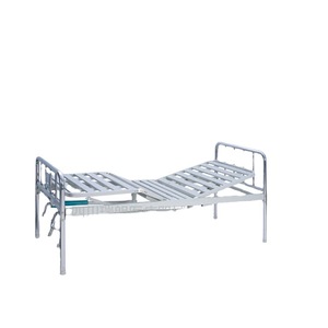 Cama de Hospital Manual de Doble Movimiento de Acero Inoxidable Rc-020b para Cuidado del Paciente - Product Image 3
