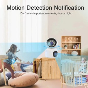 V380 Pro Dual Lens <strong>Network</strong> <strong>Camera</strong> For Home Office Indoor <strong>Security</strong> <strong>Monitoring</strong> 2.4G 5G Dual Band CMOS Sensor Motion Detection - Product Image 5