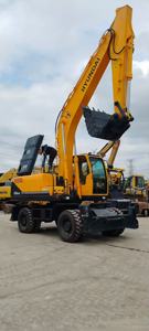 Excavadora de Ruedas de 21 Toneladas HYUNDAI R210W-9 en Venta, Escavadora Usada 210W-9 210 210-9 para Construcción, Original de Corea - Product Image 2