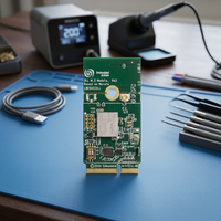 Carte de développement EV49S83A Microchip PIC/DSPIC/PIC32MK avec système d'exploitation Linux