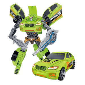 Hot bán <span class=keywords><strong>mini</strong></span> nhựa biến dạng robot xe cho trẻ em chuyển đổi Robot đồ chơi 2 trong 1 có thể thay đổi xe robot với âm thanh ánh sáng - Product Image 1