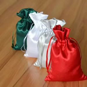Bolsas de Satén Personalizadas con Cordón para Joyería, Cosméticos, Recuerdos de Fiesta, Pequeños Negocios - Product Image 2