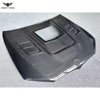 Capot moteur en fibre de carbone transparente de haute qualité pour BMW G30 G38 F90 – Kit de carrosserie amélioré avec capot en verre transparent