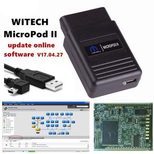 Scanner USB MicroPod 2 MicroPod II V17.04.27 pour Chrysler, Dodge, Jeep, outil de diagnostic, prend en charge la programmation en ligne - Product Image 3
