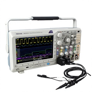 Oscilloscope numérique à domaine mixte Tektronix MDO3014 avec fréquence d'échantillonnage de 5 GS/s MDO3034 MDO3052 MDO3104 - Product Image 5
