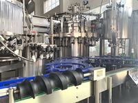 Complet 0.33l 0.5l 0.7l 1l automatique de bouteilles en verre machine de remplissage de bière