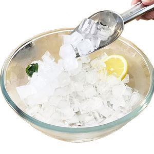 Pala para Hielo de Acero Inoxidable Plateado con Logotipo Personalizado, Accesorios de Bar de Alta Resistencia para Máquinas de Hielo y Uso Alimentario - Product Image 5