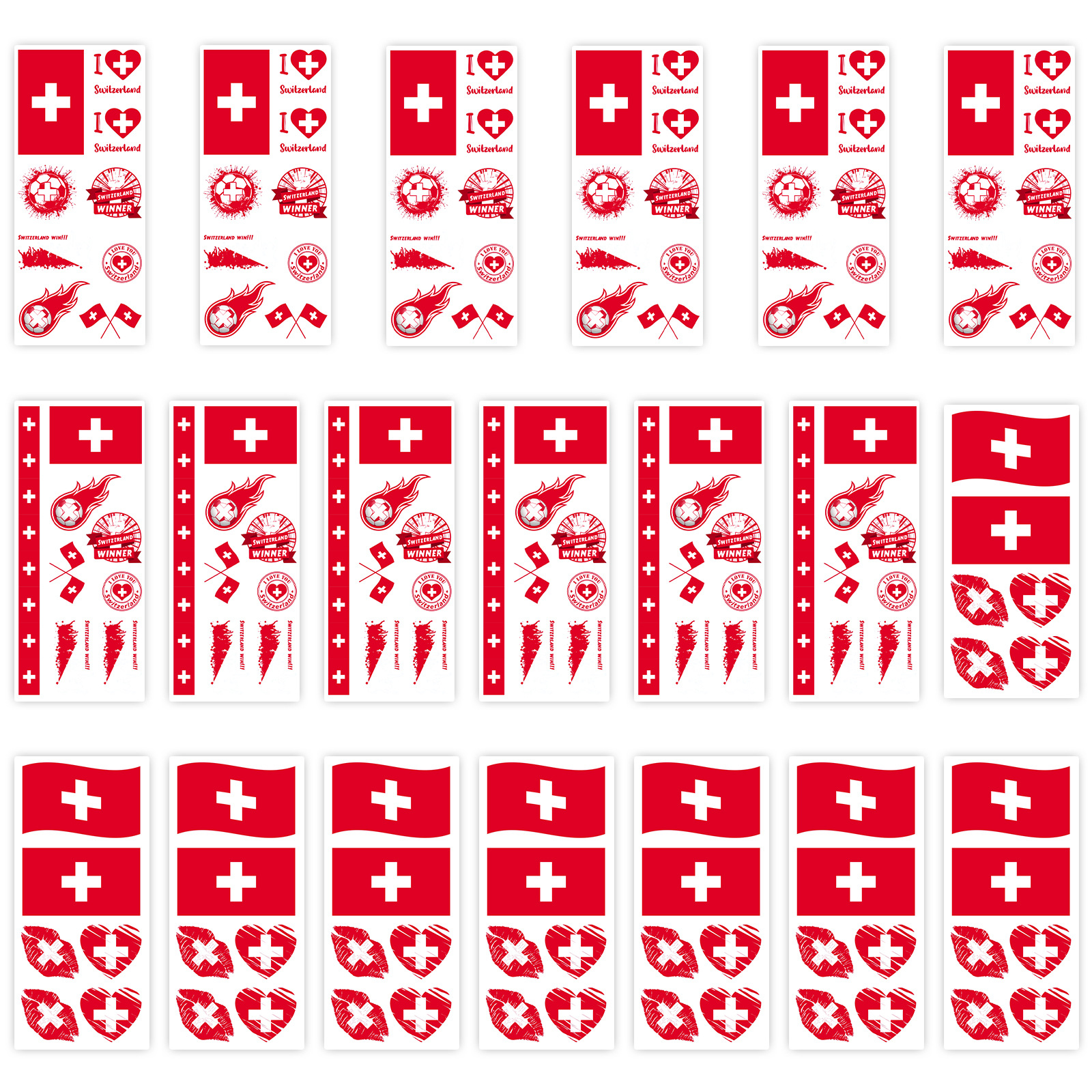 Suiza s-126 paquete-20 hojas
