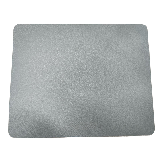 Customized Premium Textured Leather Gaming Mouse Pad Waterproof Scratch Proof Large Gray Pink Stock