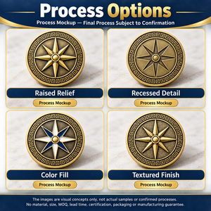 Medaglie Commemorative Personalizzate - <span class=keywords><strong>Fratellanza</strong></span>, Fede, Benedizioni. Le Monete Commemorative Circolari Possono Essere Personalizzate su Entrambi i Lati - Product Image 4