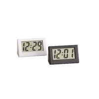 Mini horloge de bureau, horloge électronique silencieuse de bureau, mignonne et compacte, horloge électronique pour étudiants, décoration simple
