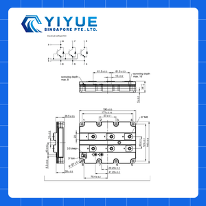 Nouveau Original Hitachi Energy ABB 5SNA 1800E330400 Module IGBT unique Hipak semi-conducteur plaquette de silicium semi-conducteurs élevés - Product Image 4