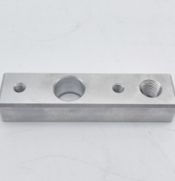 Pièces usinées CNC personnalisées en alliage d'aluminium 6061-T6, plaque de jonction, fabrication Dongguan, pièces usinées les plus vendues
