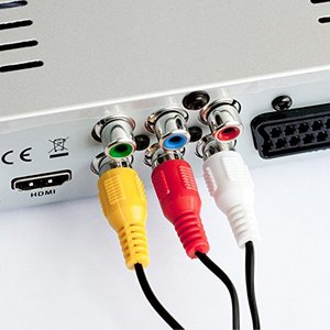 Cable RCA TechSide TI228 de 1.2m Macho a Macho Amarillo/Rojo/Blanco para Convertidor/Grabador VHS - Product Image 2