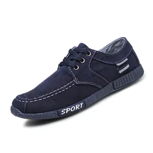 Neues Design Leinwand Schuhe für Männer Mode Trendy Freizeit schuhe Boots schuhe Slipper Großhandel Custom Logo