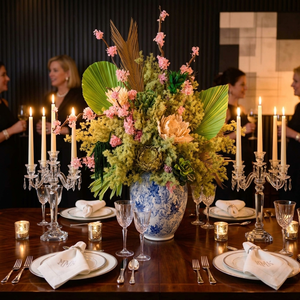 Ramo de Flores Preservadas de Lujo Moderno con Jarrón, Centro de Mesa Floral de Rosas Eternas Decorativas para Bodas, Fiestas y Decoración del Hogar - Product Image 3