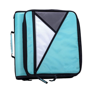 Carpeta Clásica con Cierre BSCI, Estilo Lujoso, Anillas en O de 2 Pulgadas, Múltiples Bolsillos, Capacidad para 350 Hojas, Sin Asas, Muestra Disponible - Product Image 1