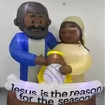 Palmera Inflable con Luces LED - Decoración para el Hogar y Centros Comerciales para Festividades Islámicas - Product Image 1