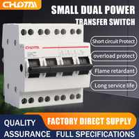 Interrupteur de transfert manuel à double alimentation 4 pôles LONGTAI SF419G |   63A 400V |   IP20 -5~40C |   Rail DIN 35 mm |   Cuivre |   Usage industriel et domestique