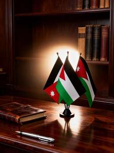 Mini-drapeau national personnalisé Coupe du Monde de Football 2026 – <span class=keywords><strong>D</strong></span>écoration de bureau et de maison – Drapeau de soutien Mexique et États-Unis - Product Image 4