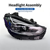 Système d'éclairage automobile LED pour Mercedes Benz Classe C 206 2022-2025 Configuration haut de gamme OE A2069065401 A2069065501