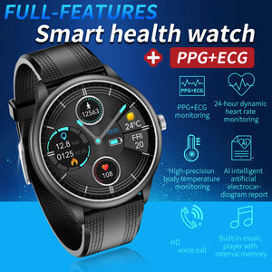 Newest Health Medical <b>Smartwatch</b> Nodic 52832 PPG + <b>ECG</b> Body Temperature Report BT Calling Music Play Smart Watch With AI - Product Image 3
