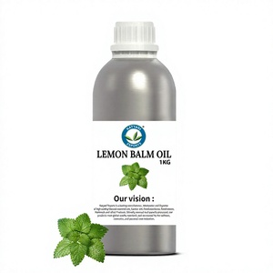 Huile Essentielle de Mélisse Citronnelle 1 KG Distillée à la Vapeur - Pour Mélanges d'Aromathérapie - Exportateur en Gros et Fournisseur en Vrac d'Inde - Product Image 1