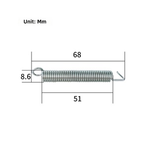 Système Tremolo en alliage de zinc, crochet de retenue de cordes de <span class=keywords><strong>guitare</strong></span> électrique à double action, bras de tremolo, ressort de suspension de pont à simple action - Product Image 4