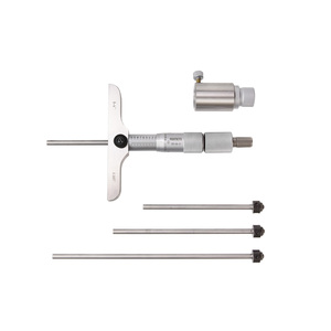 Depth Asimeto Micrometer Set for Mold & Die 0-150mm Multiple Base Lengths Ensures Stable Measurement - Product Image 5