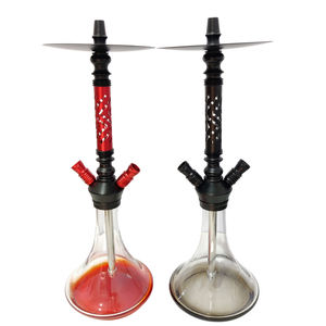 Lvhe 1 Manguera 2 Mangueras DISPONIBLES Aluminio Mezcla de colores Venta al por mayor Hookahs China Trade - Product Image 1