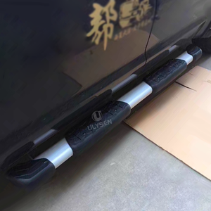 Barres latérales en alliage <span class=keywords><strong>d</strong></span>'aluminium et seuils <span class=keywords><strong>de</strong></span> <span class=keywords><strong>porte</strong></span> fixes pour Toyota Tundra, installation non destructive, accessoires extérieurs - Product Image 3